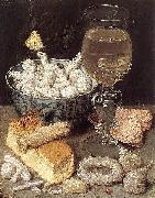Georg Flegel Still-Life with Bread and Confectionary Spain oil painting artist